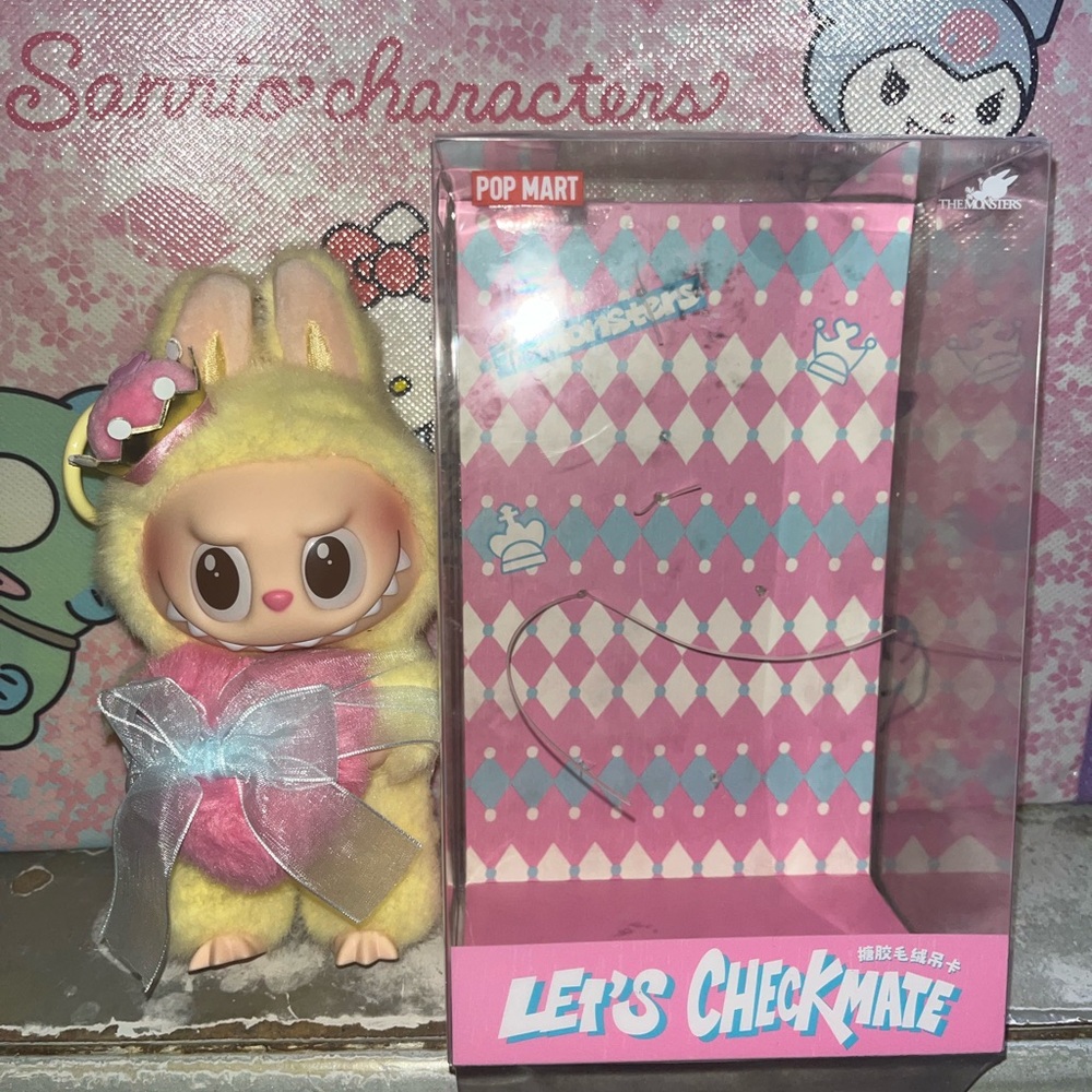 Authentic Labubu Let's Checkmate Series Queen